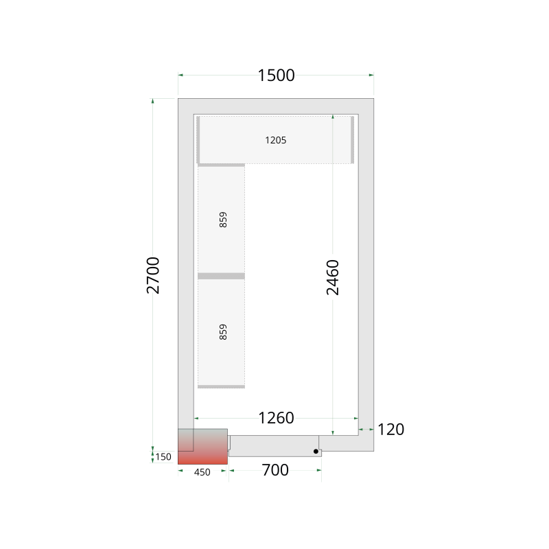 CRNF1527 - Shelf Rack System Kit