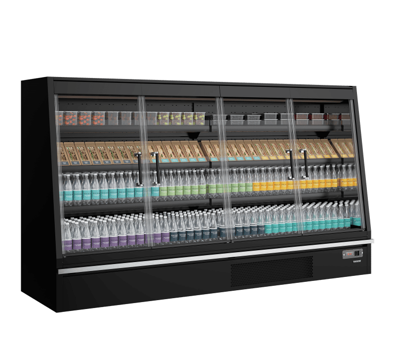 Vitrine réfrigérée pour supermarché - Galaxy+ GPL26FGD Black – Image 2