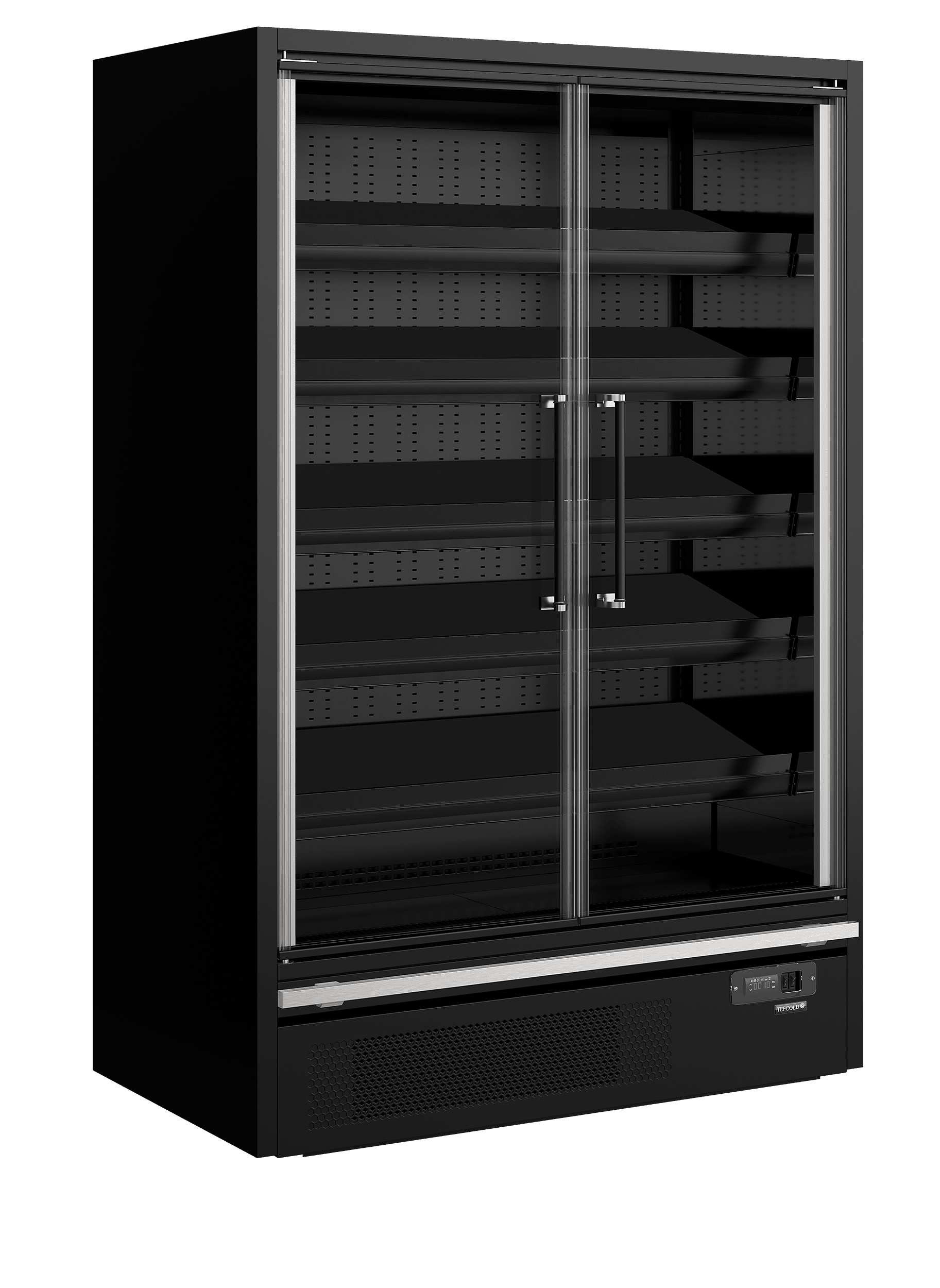 Vitrine réfrigérée pour supermarché - Galaxy+ GP14FGD Maxi Black