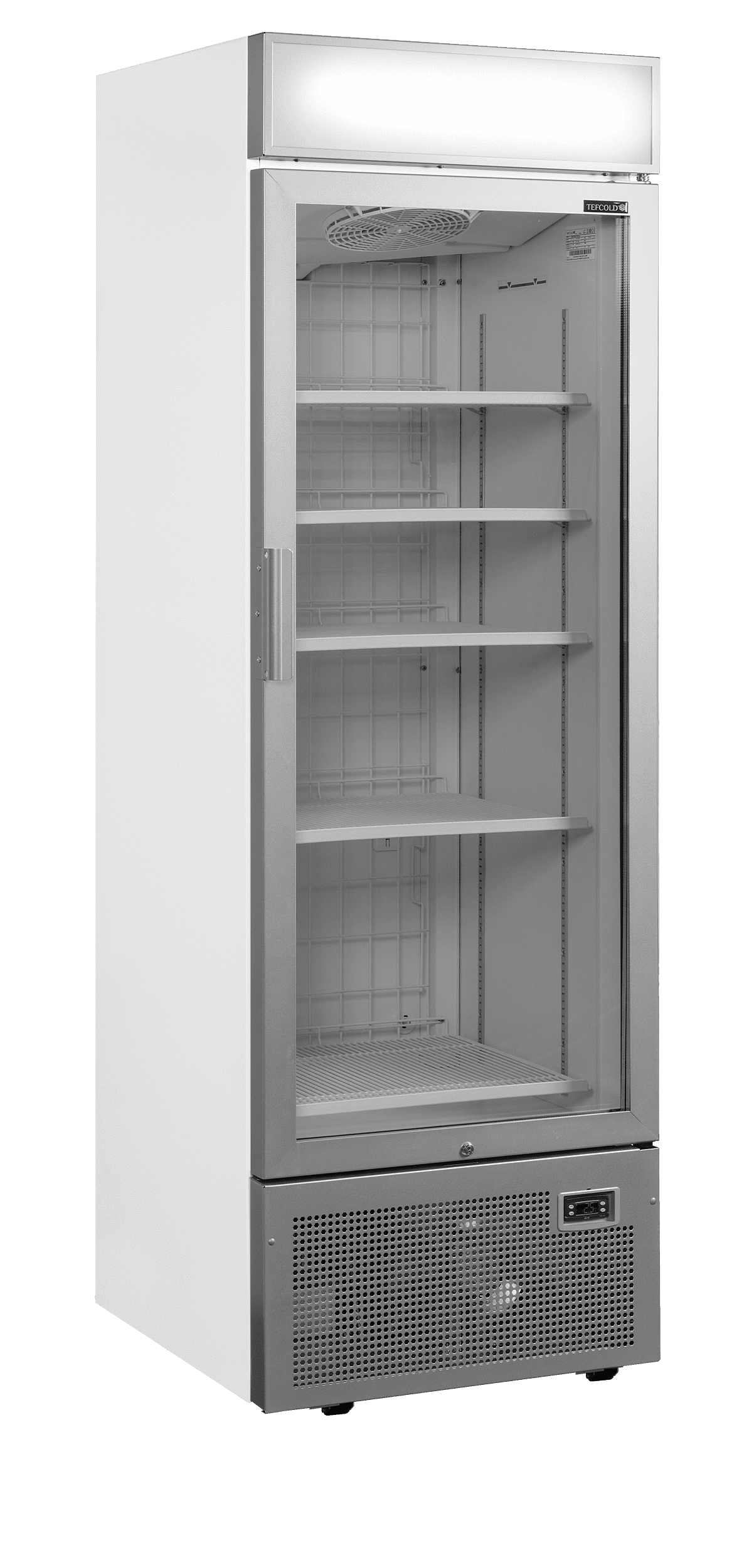 Congélateurs verticaux de vitrine - UFSC1450GCP NF Silver