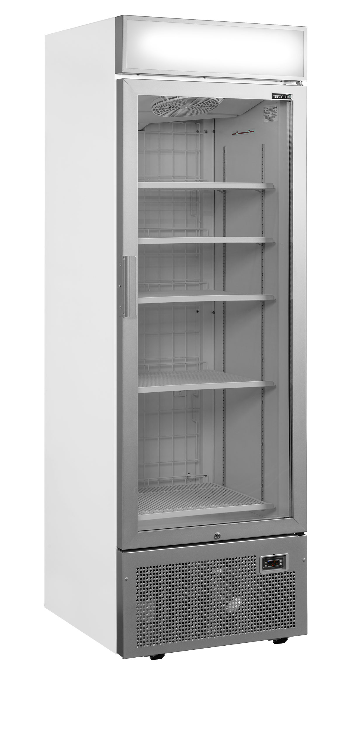 Congélateurs verticaux de vitrine - UFSC1450GCP NF Silver