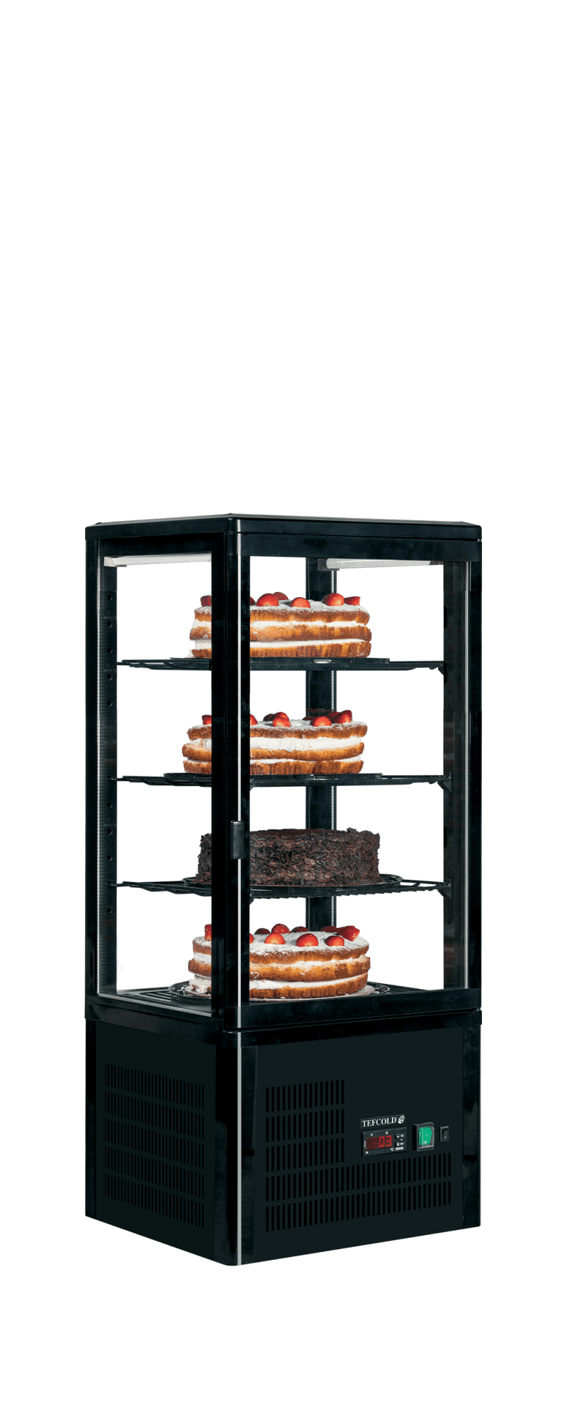 Vitrine réfrigérée pour comptoir - UPD80-BLACK – Image 2