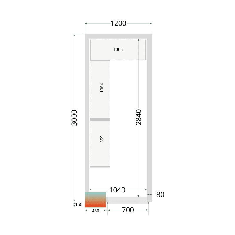 CRPF1230 - Shelf Rack System Kit