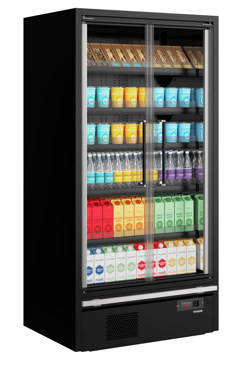 Vitrine réfrigérée pour supermarché - Galaxy+ GP10FGD Maxi Black – Image 2