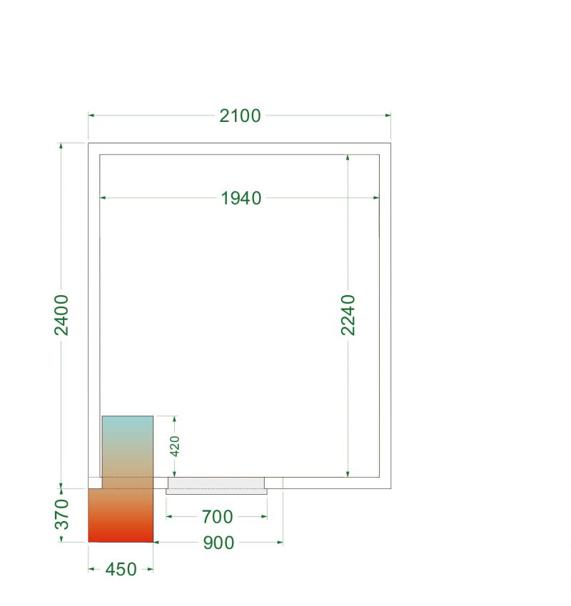 Chambre froide - CRPF2124