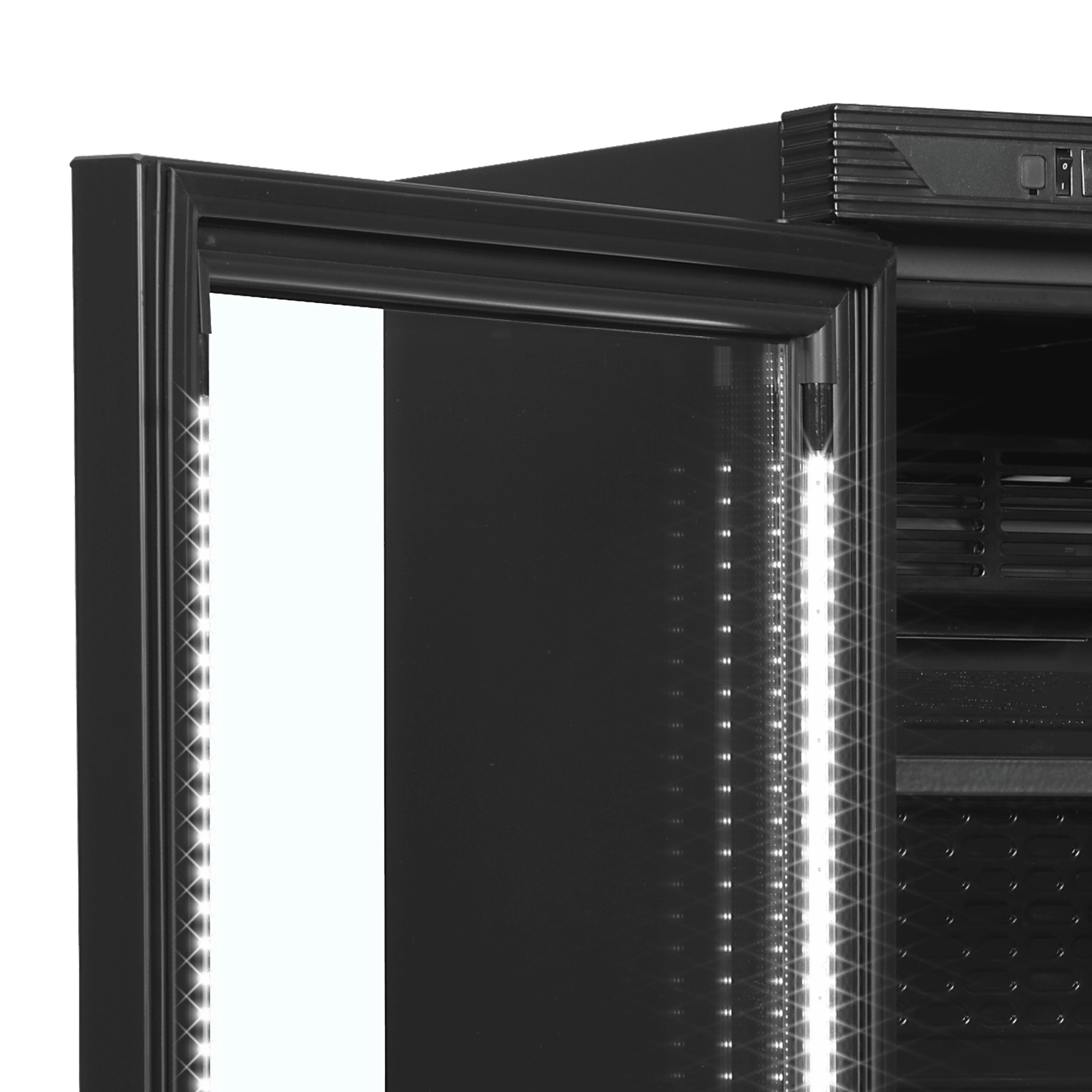 Réfrigérateur à boissons, charnières côté gauche - CEV425 BLACK L/H – Image 3