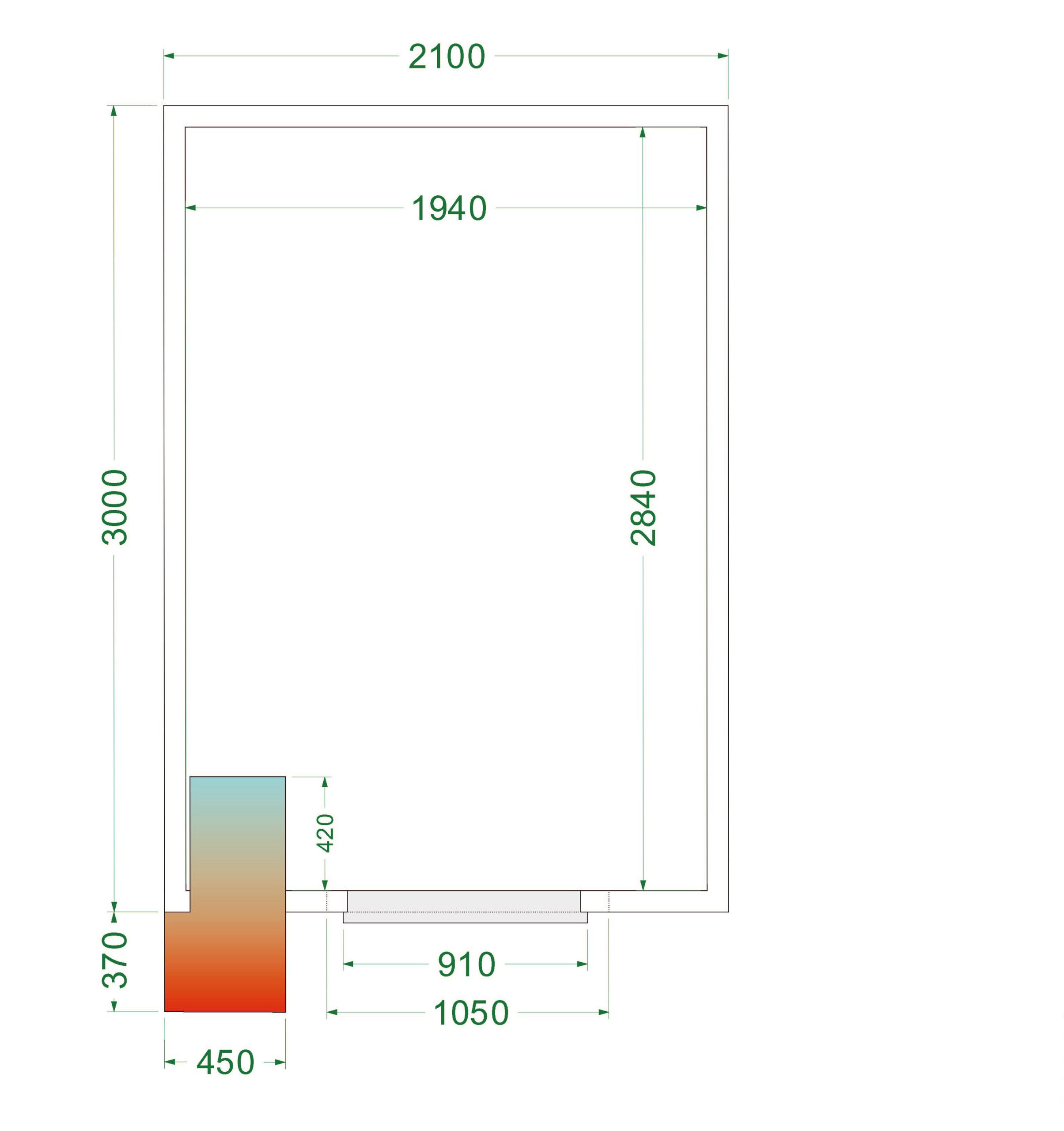 Chambre froide - CRPF2130WD