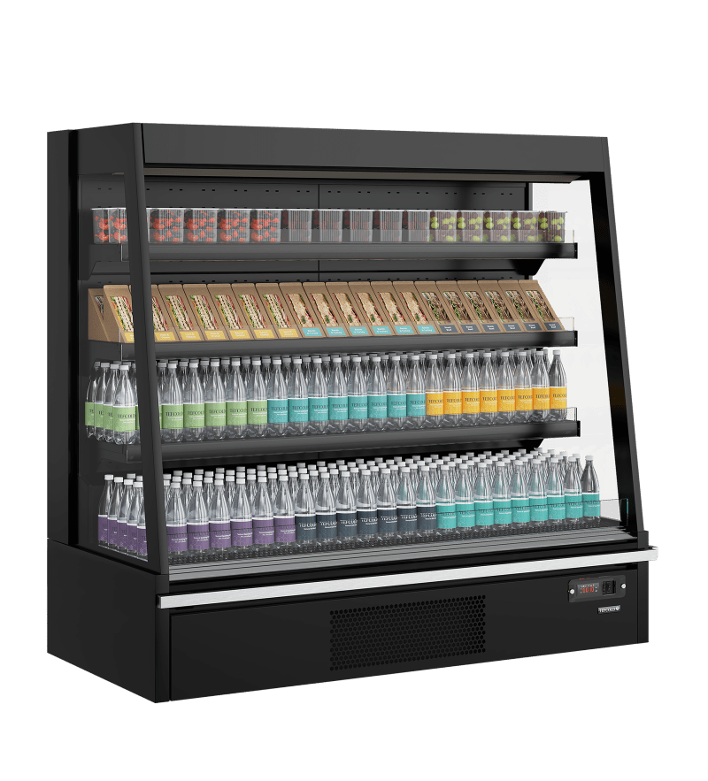 Vitrine réfrigérée pour supermarché - Galaxy+ GPL14 Black HC – Image 2