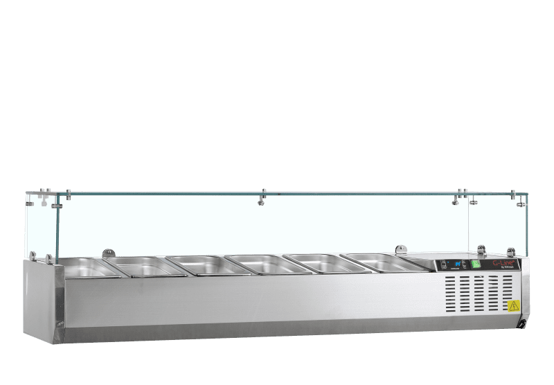 Vitrine réfrigérée GN1/4 - GVC33-150