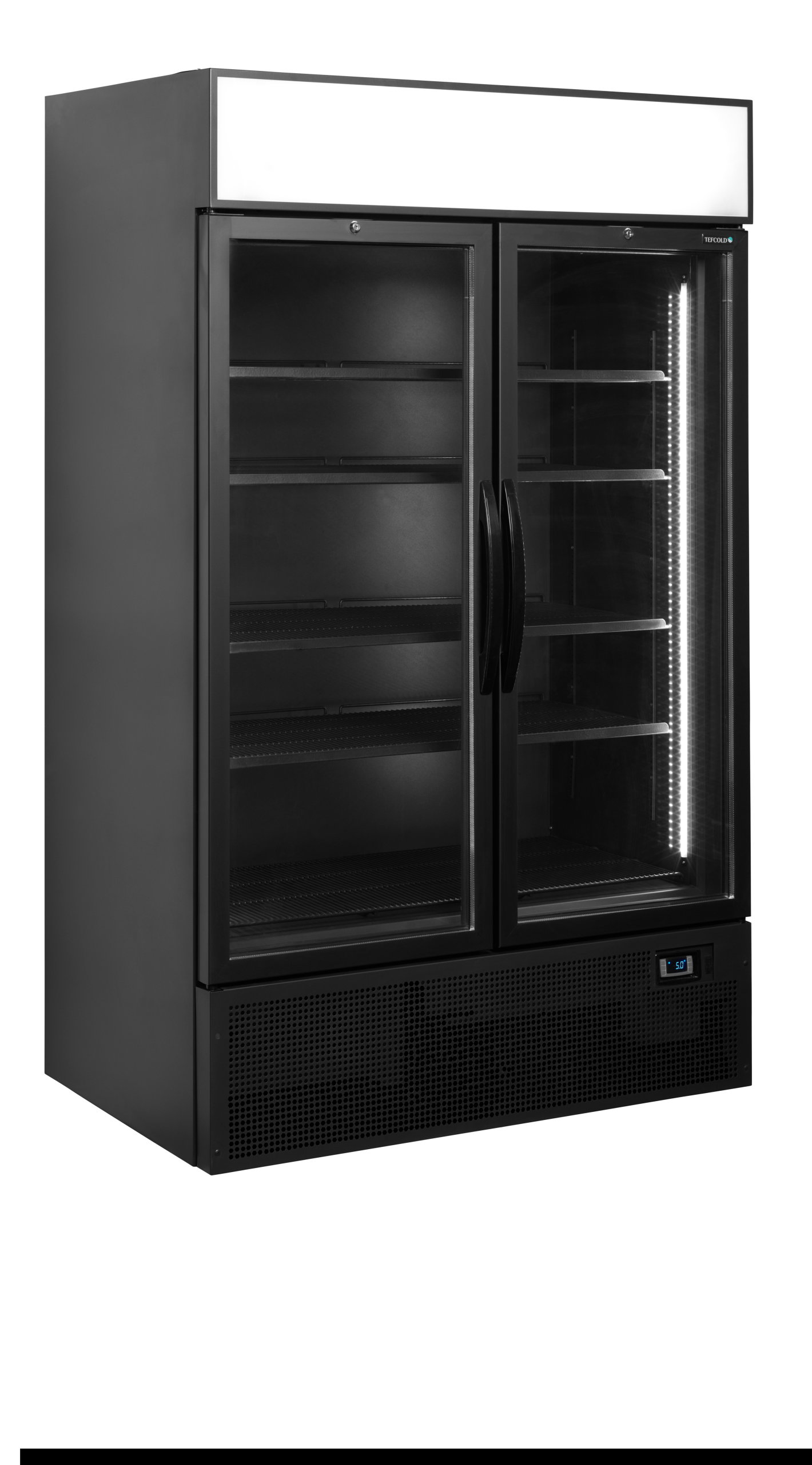 Vitrine réfrigérée noire - FSC1200H BLACK