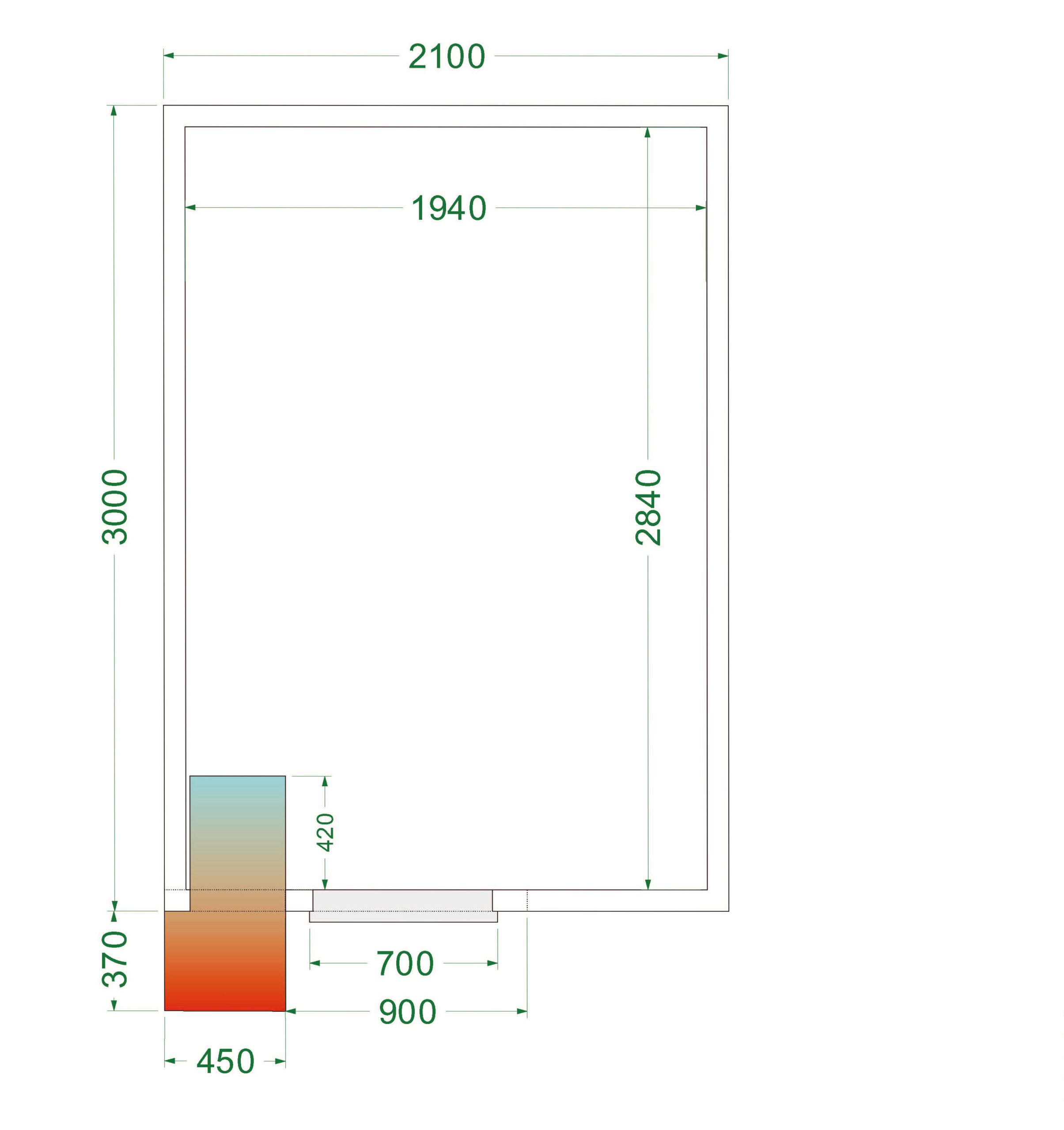 Chambre froide - CRPF2130