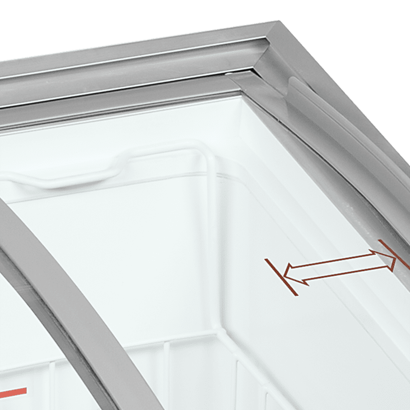 Congélateur de crème glacée - IC101SCEB LED – Image 3