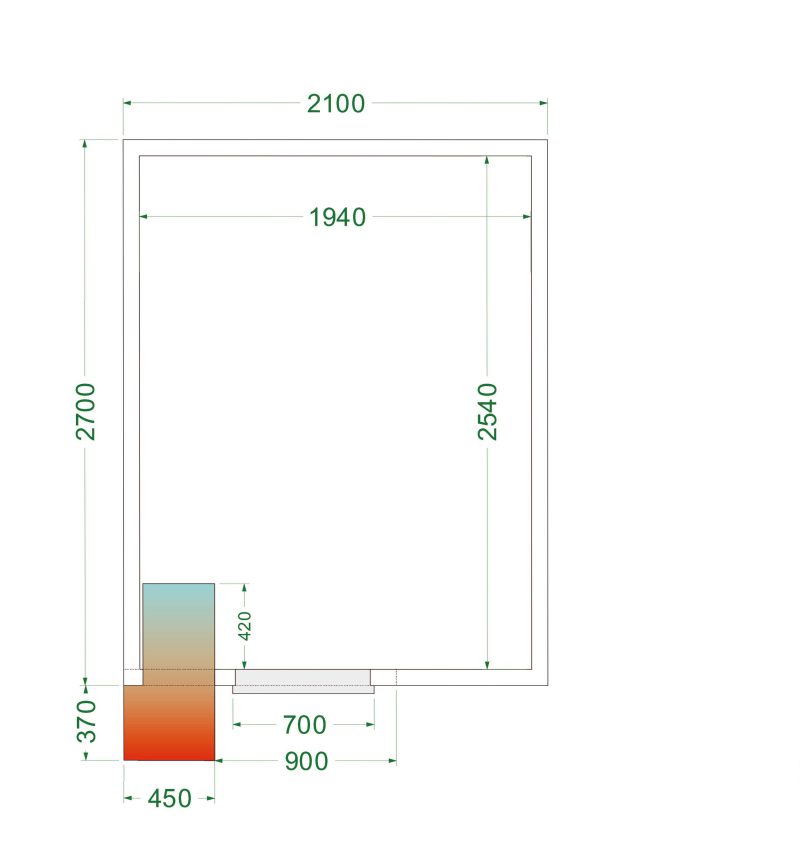 Chambre froide - CRPF2127