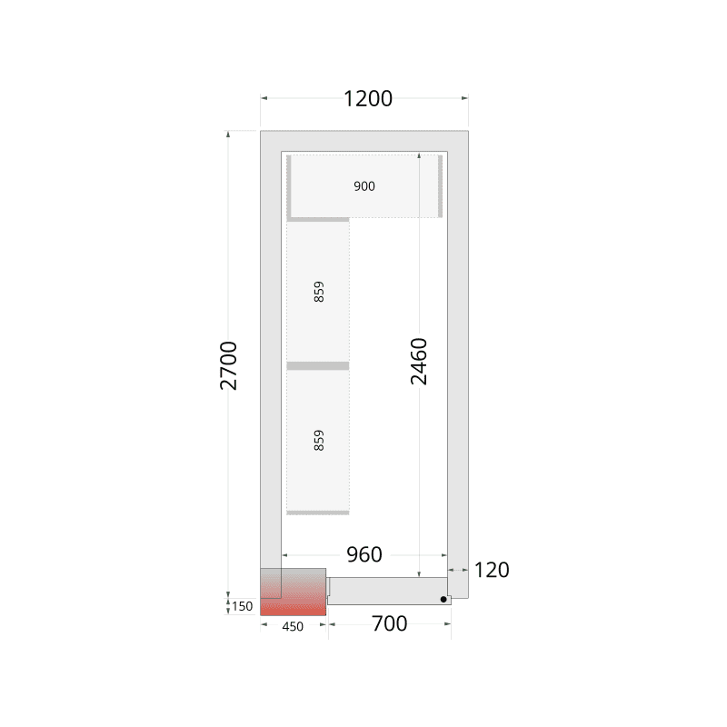 CRNF1227 - Shelf Rack System Kit