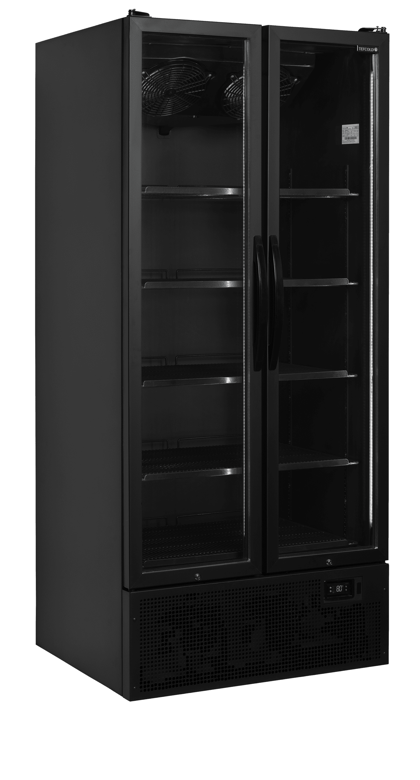 Vitrine réfrigérée noire - FS890H BLACK