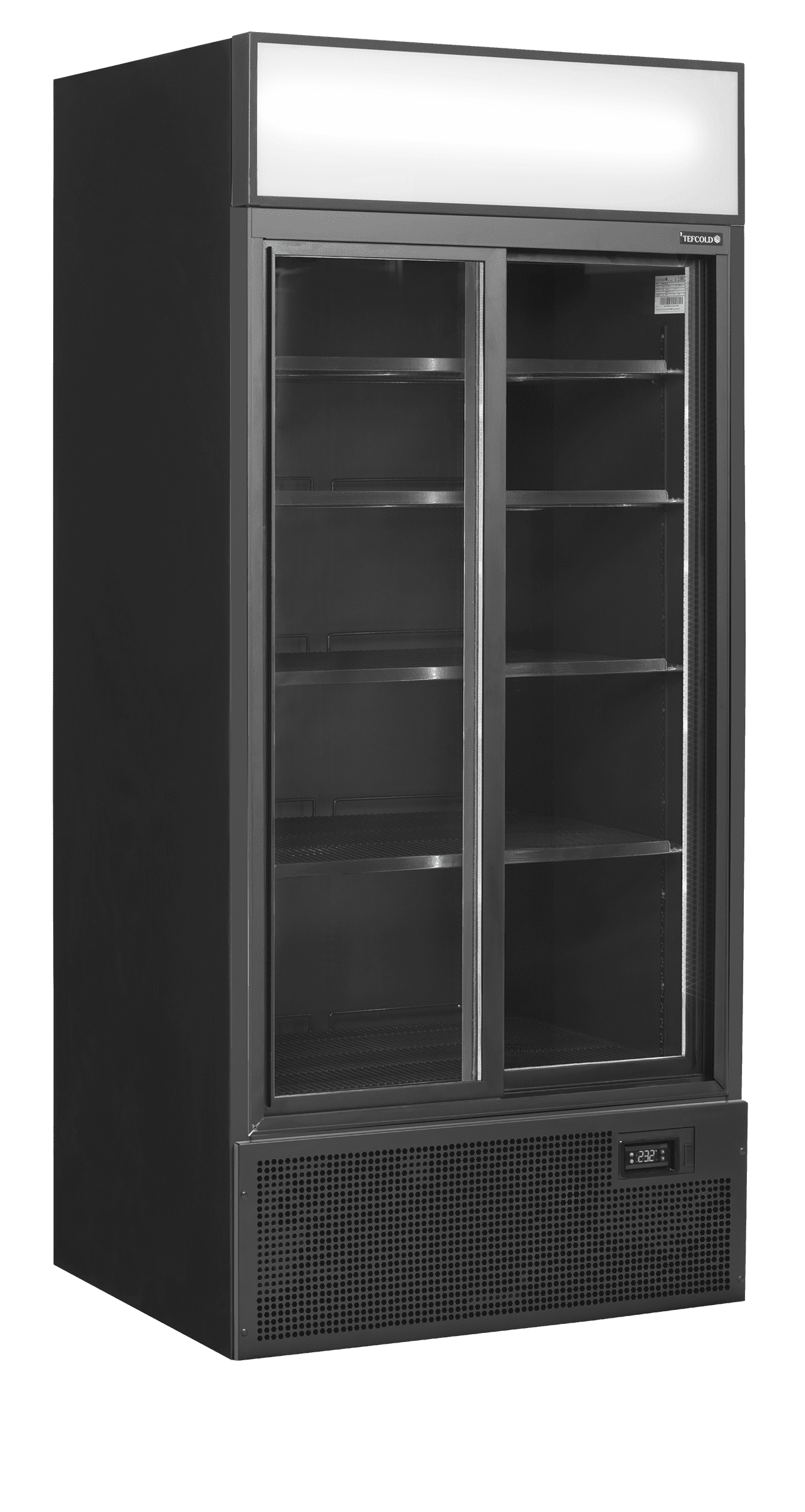 Vitrine réfrigérée noire - FSC891S Black