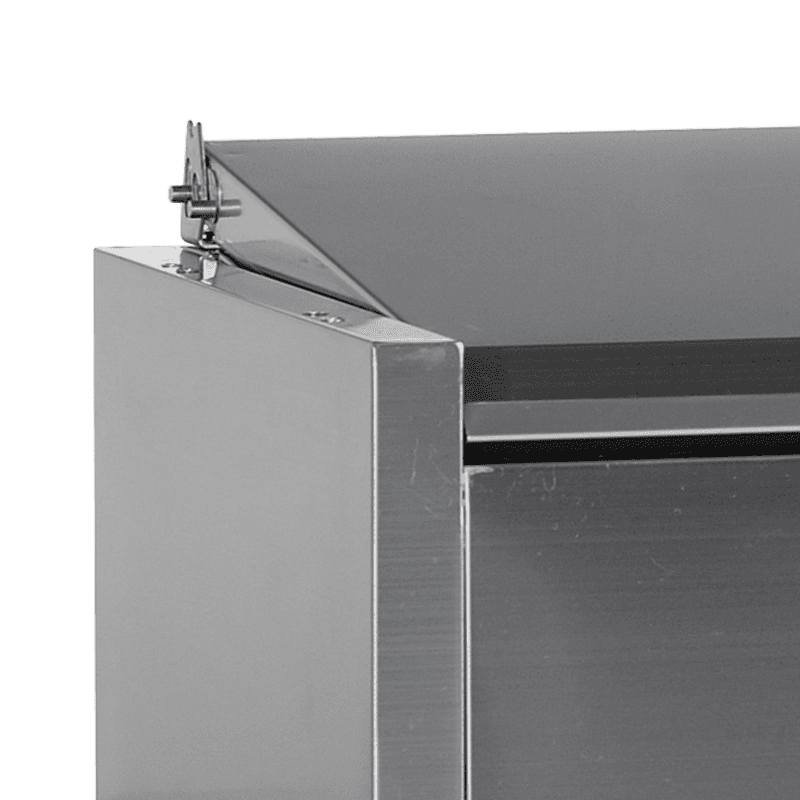 Vitrine réfrigérée GN1/3 - VK38-160 S/S LID – Image 3
