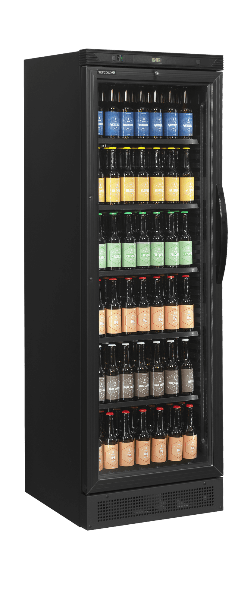Réfrigérateur à boissons, charnières côté gauche - CEV425 BLACK L/H – Image 2