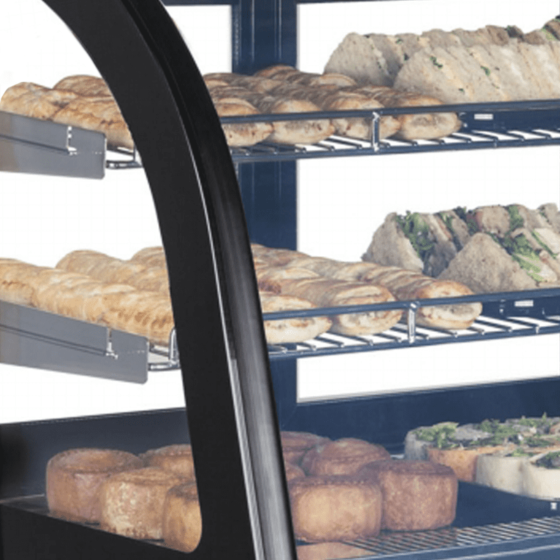 Vitrine réfrigérée pour comptoir - LCT900C/BLACK – Image 2