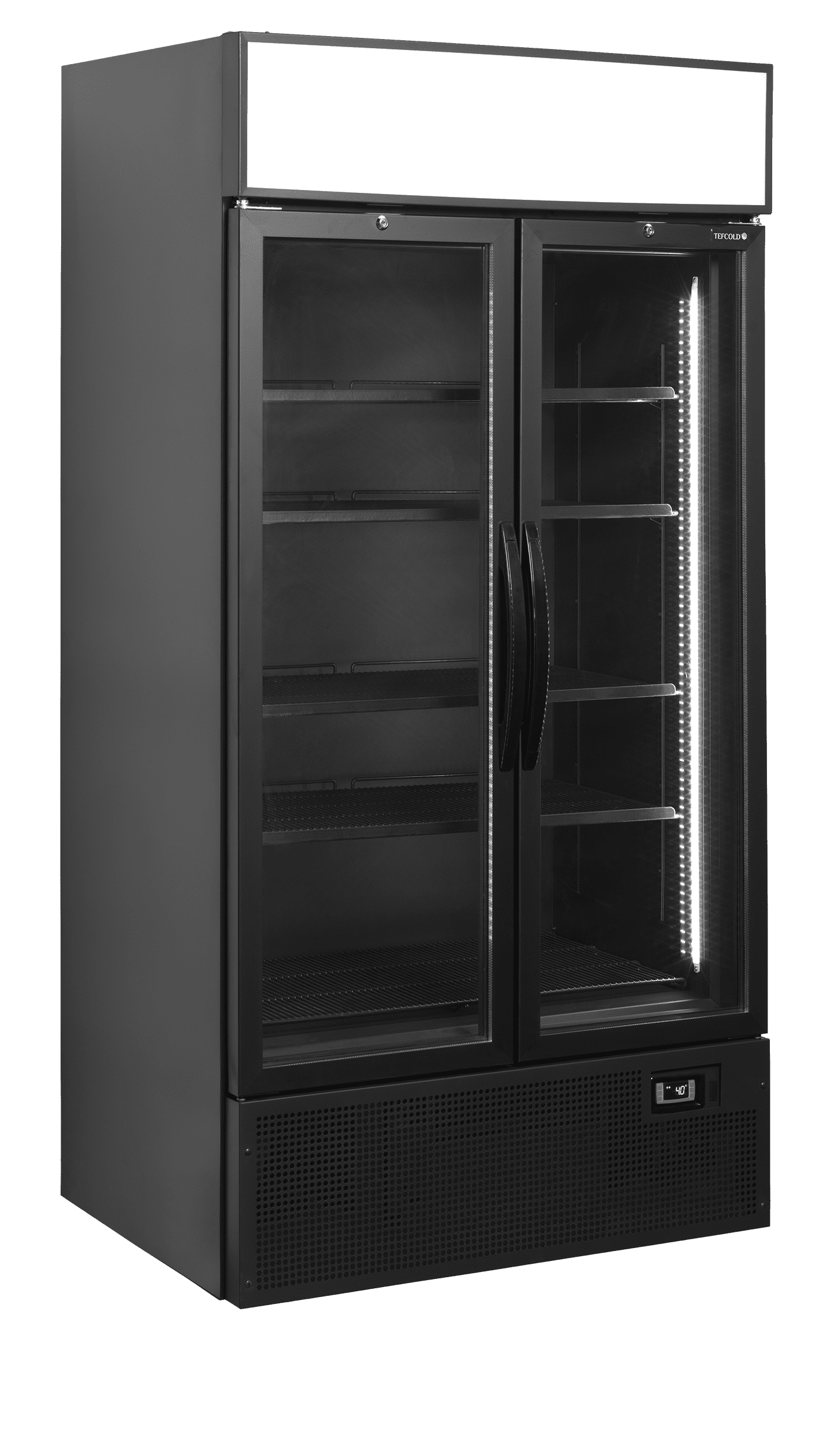 Vitrine réfrigérée noire - FSC1000H BLACK