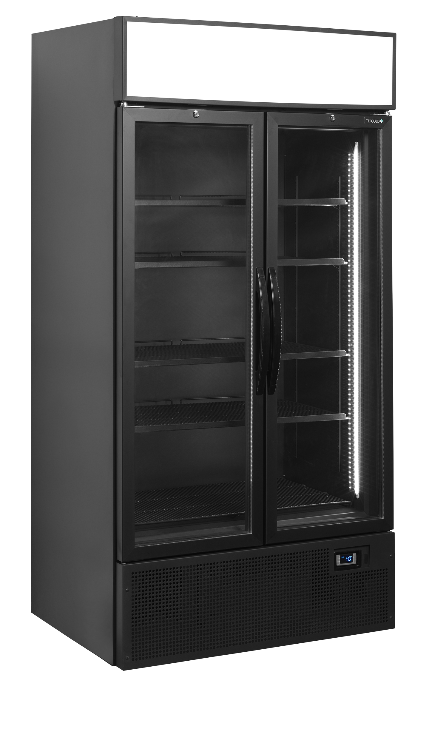 Vitrine réfrigérée noire - FSC1000H BLACK