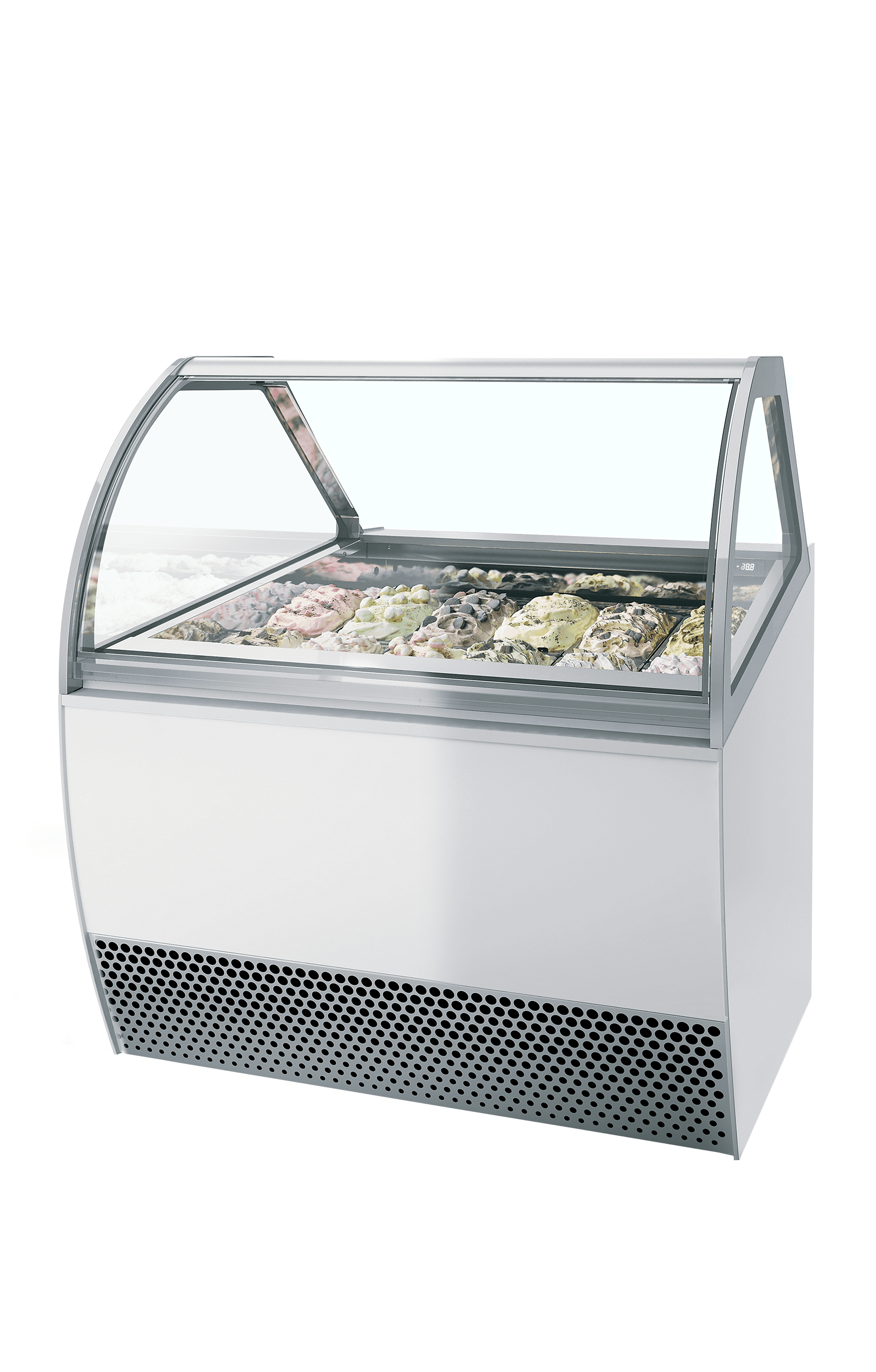 Vitrine ventilée pour glace en bac - MILLENNIUM LX12