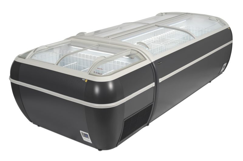 Congélateur de supermarché gris - TWIN 220A-F – Image 2