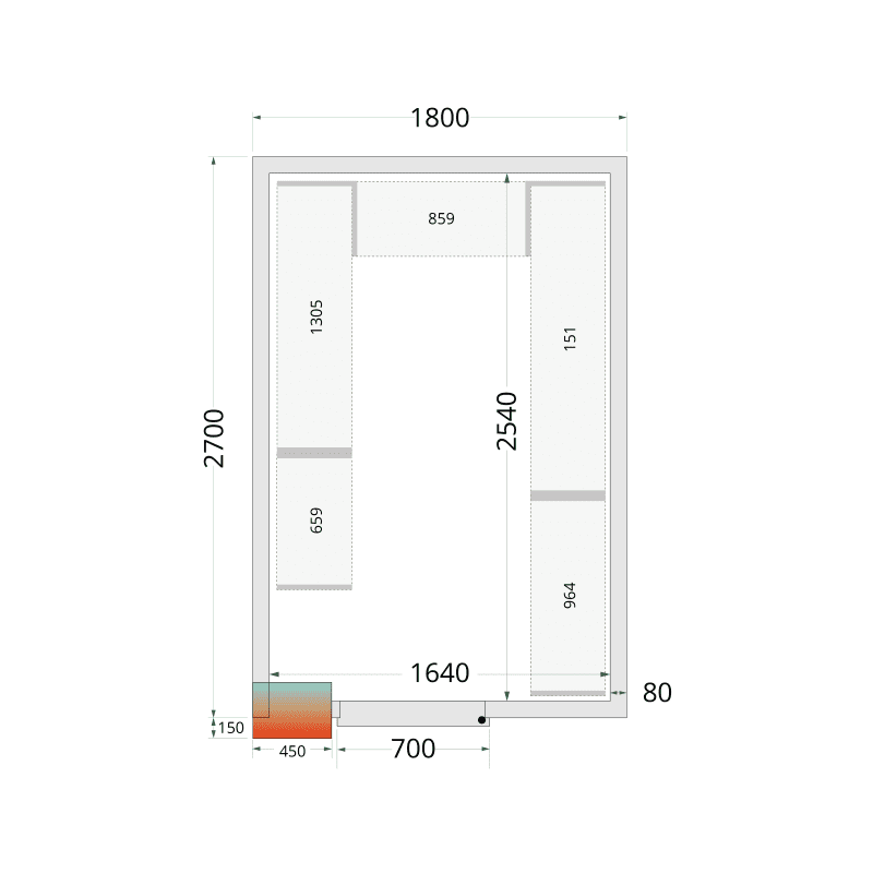 CRPF1827 - Shelf Rack System Kit