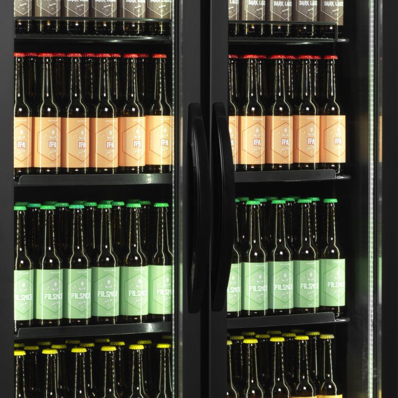 Vitrine réfrigérée noire - FSC891H Black – Image 4