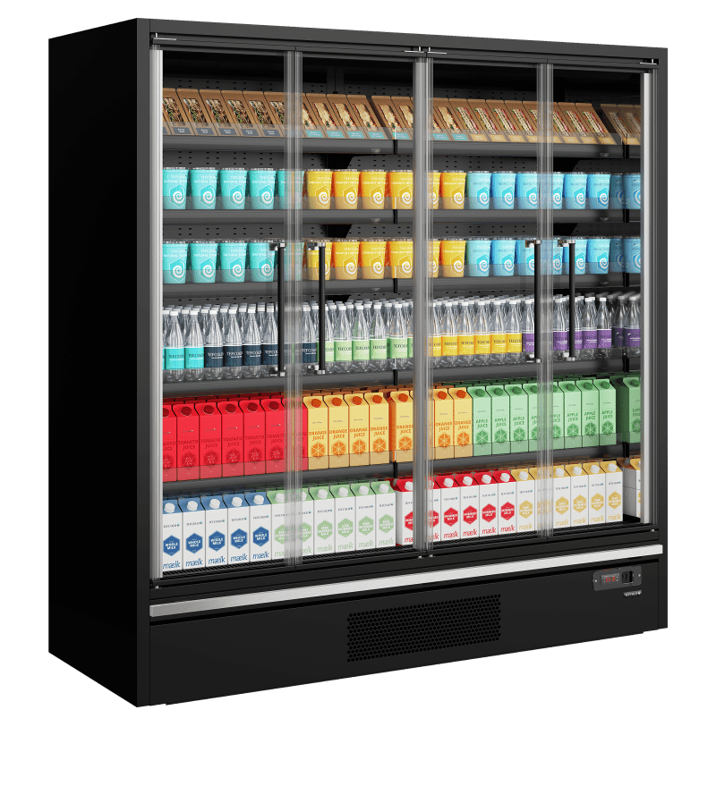 Vitrine réfrigérée pour supermarché - Galaxy+ GP20FGD Black – Image 2