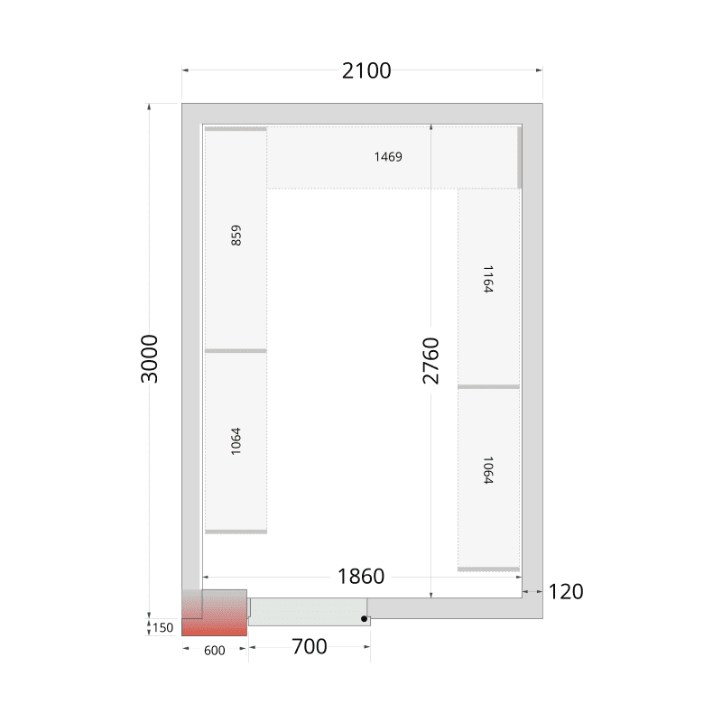 CRNF2130 - Shelf Rack System Kit