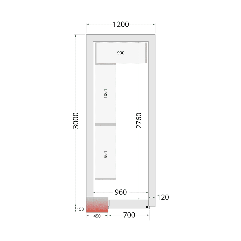 CRNF1230 - Shelf Rack System Kit