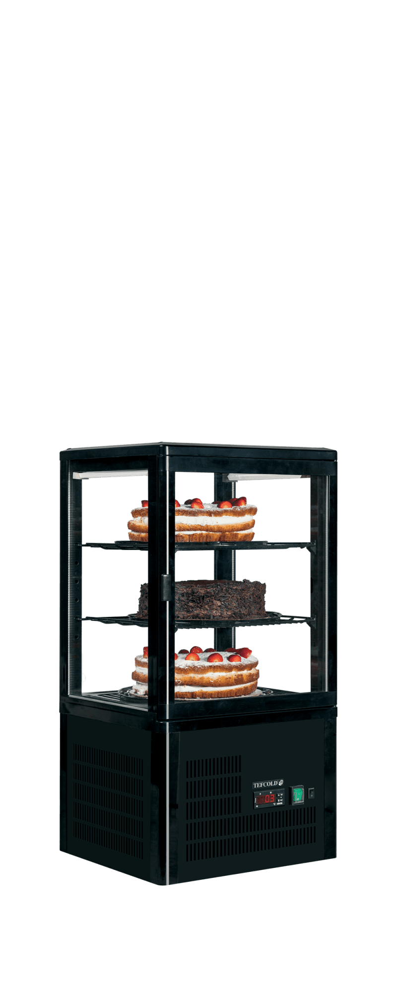 Vitrine réfrigérée pour comptoir - UPD60-BLACK – Image 2