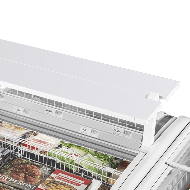 Congélateur de supermarché gris - TWIN 220A-F – Image 3