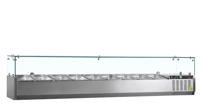 Vitrine réfrigérée GN1/3 - GVC38-200