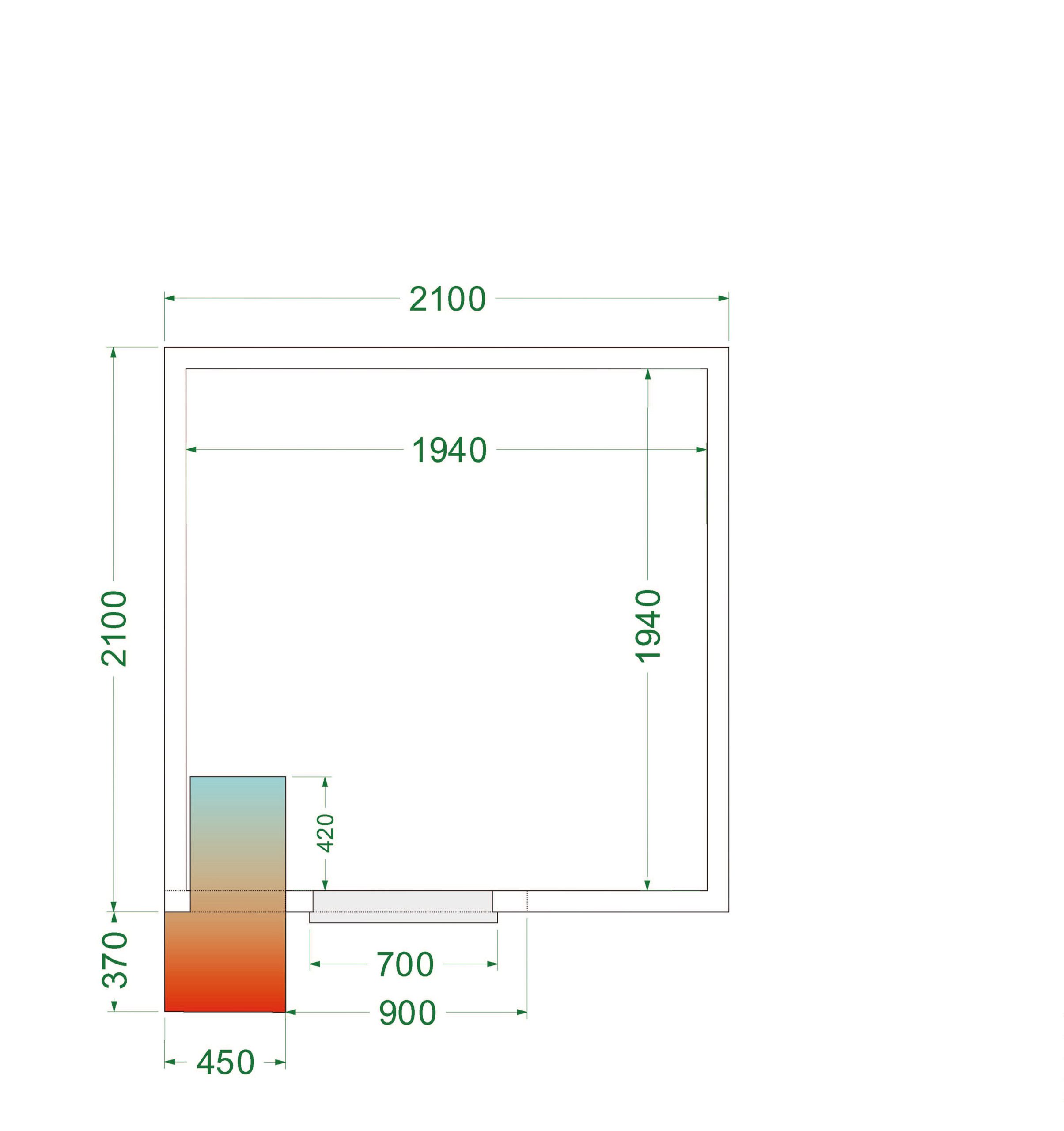 Chambre froide - CRPF2121