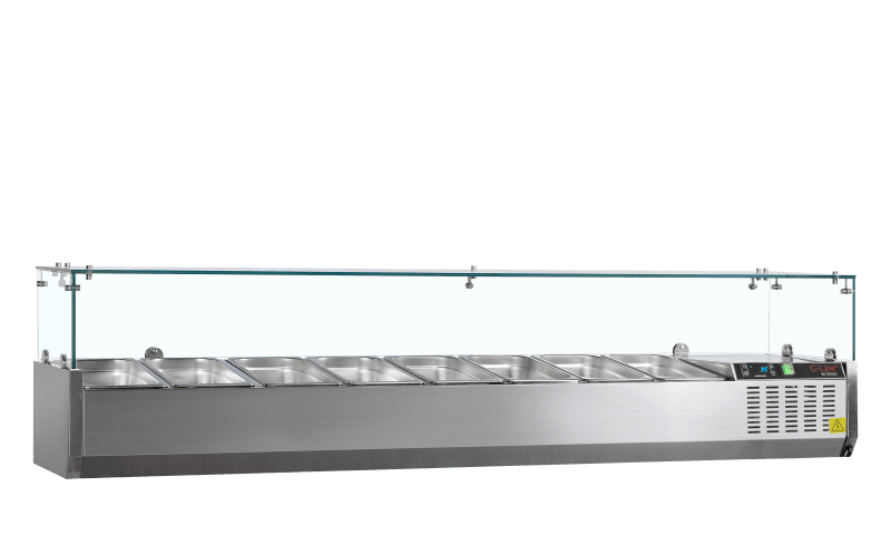 Vitrine réfrigérée GN1/4 - GVC33-180