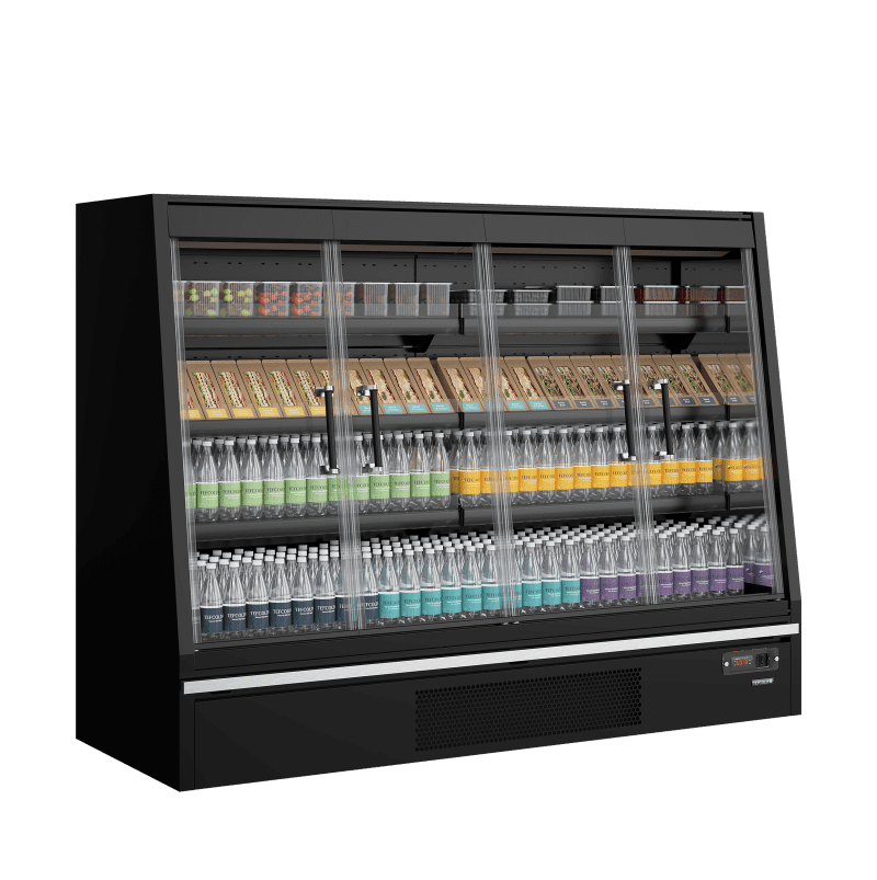 Vitrine réfrigérée pour supermarché - Galaxy+ GPL20FGD Black – Image 2