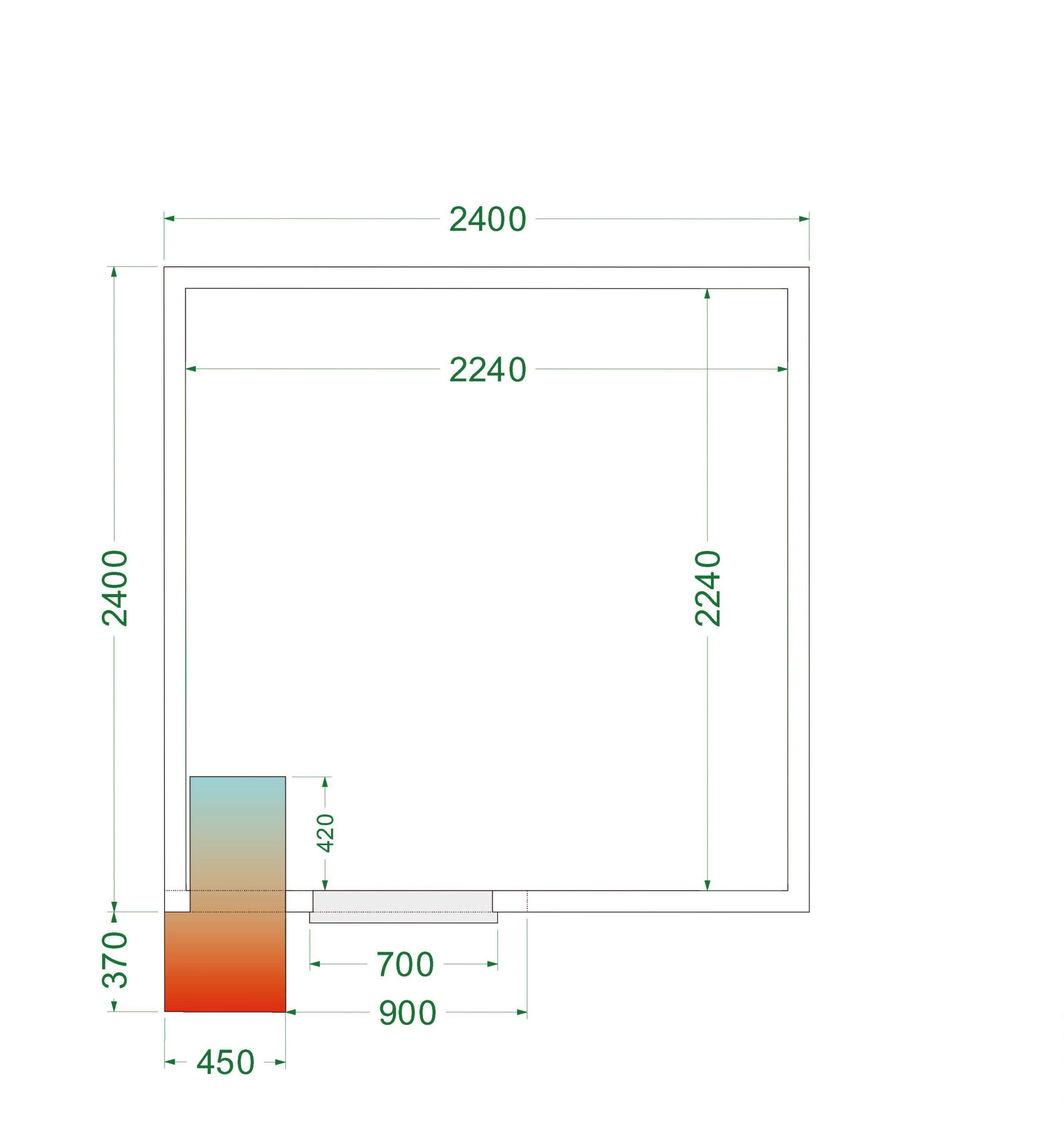 Chambre froide - CRPF2424