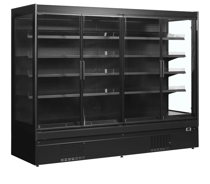 Vitrine réfrigérée pour supermarché à froid positif - EXTRA2500CD