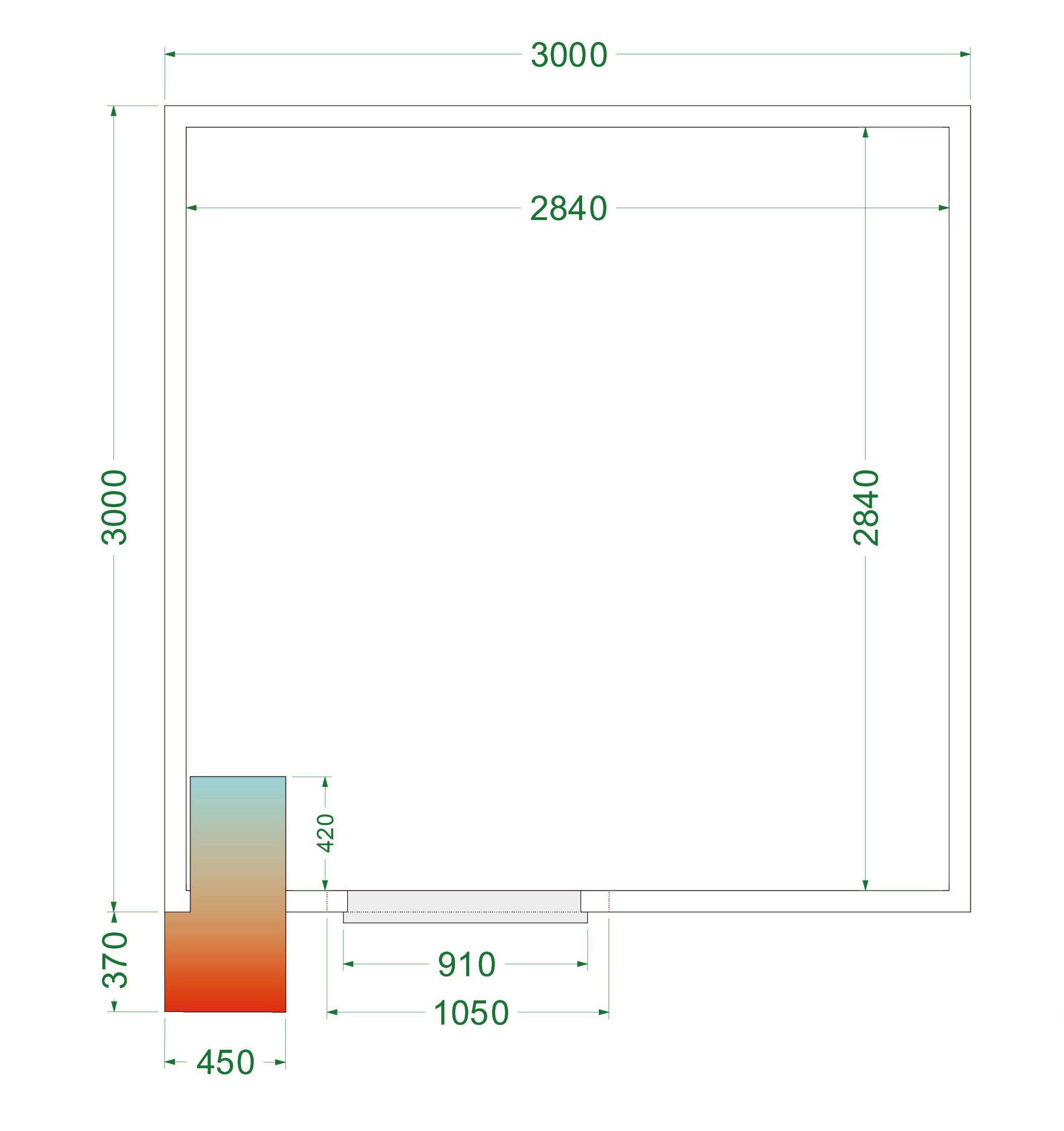 Chambre froide - CRPF3030WD