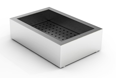 BAC À GLACE PILÉE EN CONSTRUCTION 1/1 GN