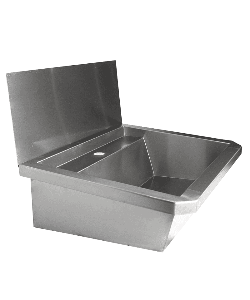 ÉVIER INOX 1 ROBINET 600MM BOUCHON DE VIDANGE ET COUVERCLE ANTI-ÉCLABOUSSURES INCLUS, À L'EXCLUSION DU ROBINET – Image 5