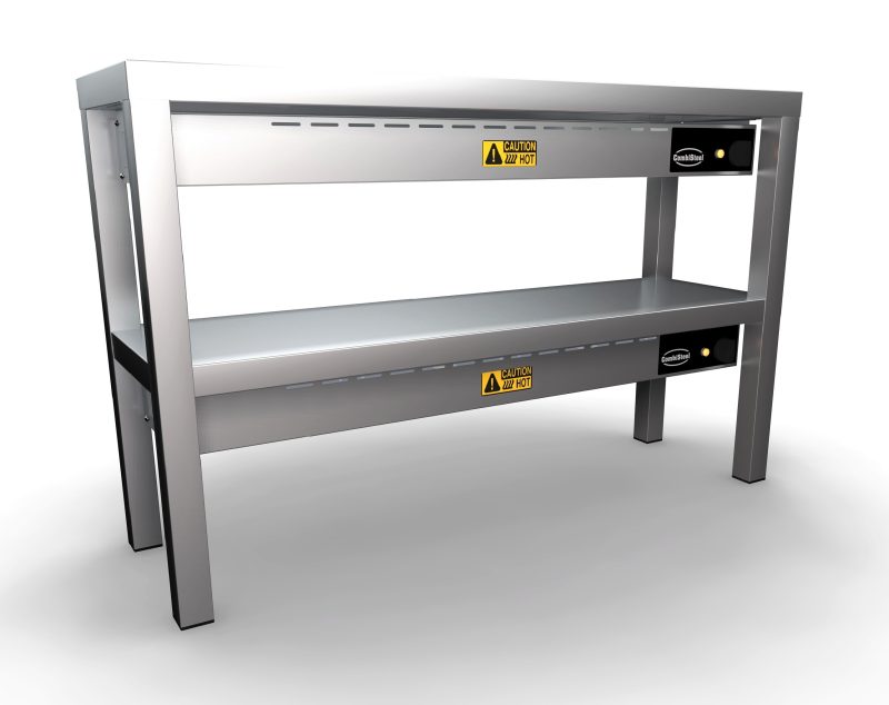 ÉTAGÈRE CHAUFFANTE EN CÉRAMIQUE 2 NIVEAUX 1000 6 HEATERS OF 250W – Image 2