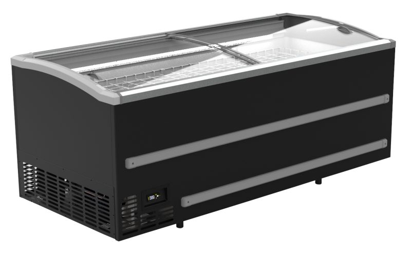CONGÉLATEUR BAHUT POUR SUPERMARCHÉ NOIR 2500 DÉGIVRAGE AUTOMATIQUE *TRANSPORT SUR DEMANDE*