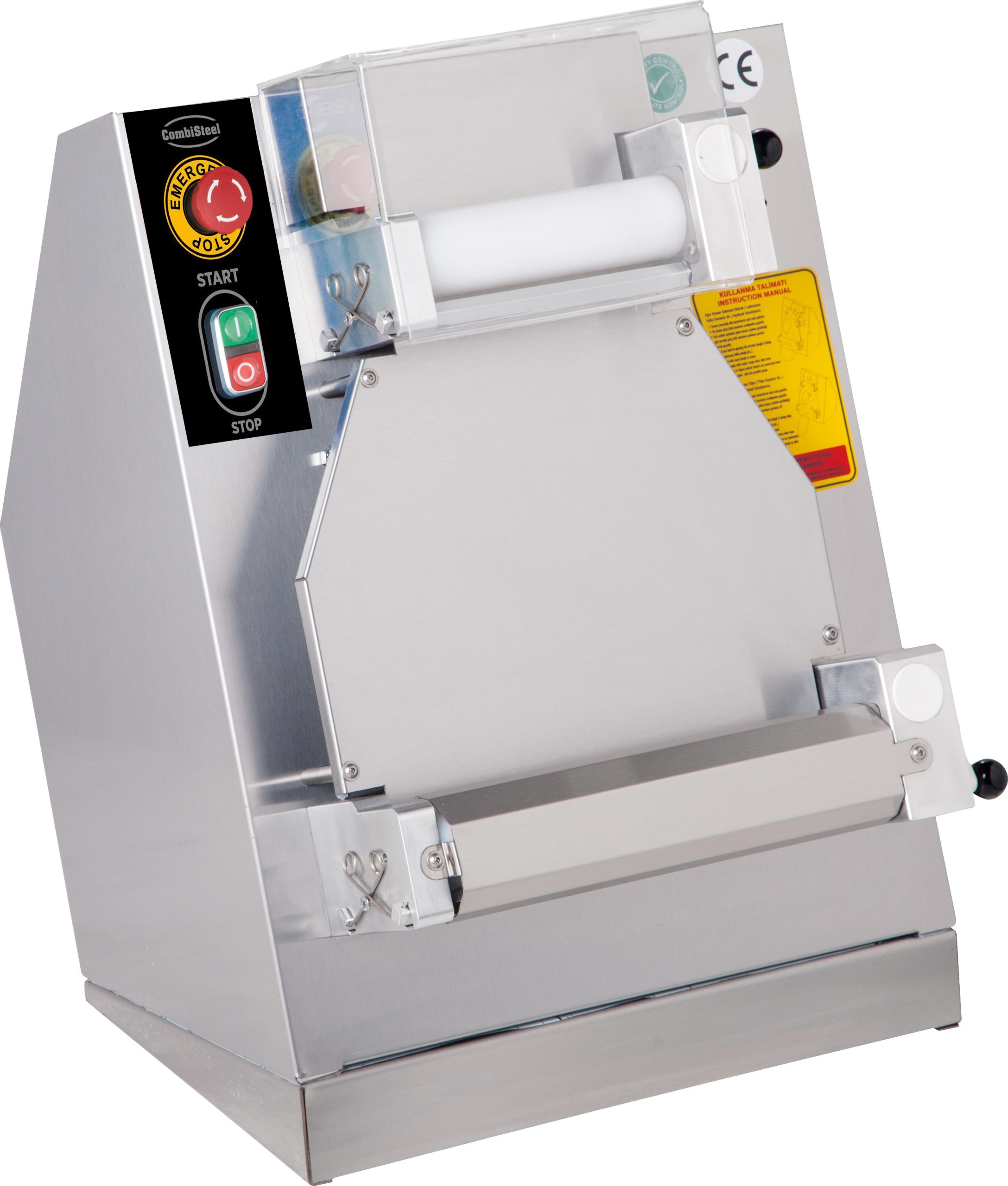 LAMINOIR À PÂTE 40CM DROIT - ENTIÈREMENT INOX