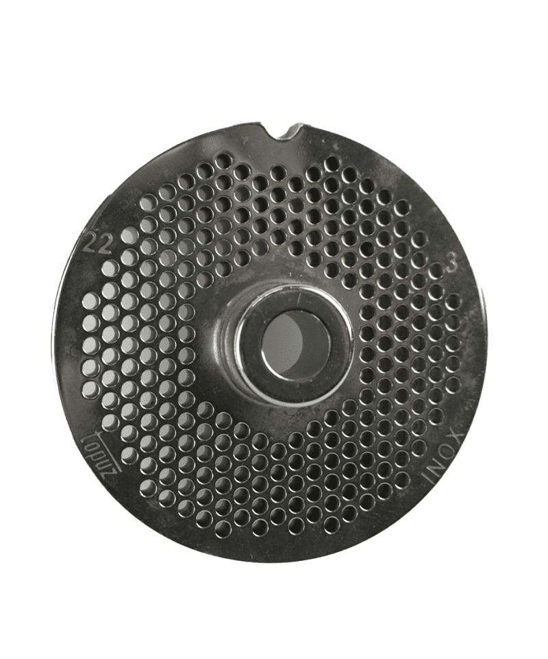 3MM PLATEAU À TROUS POUR HACHOIR 22 - 450KG/H