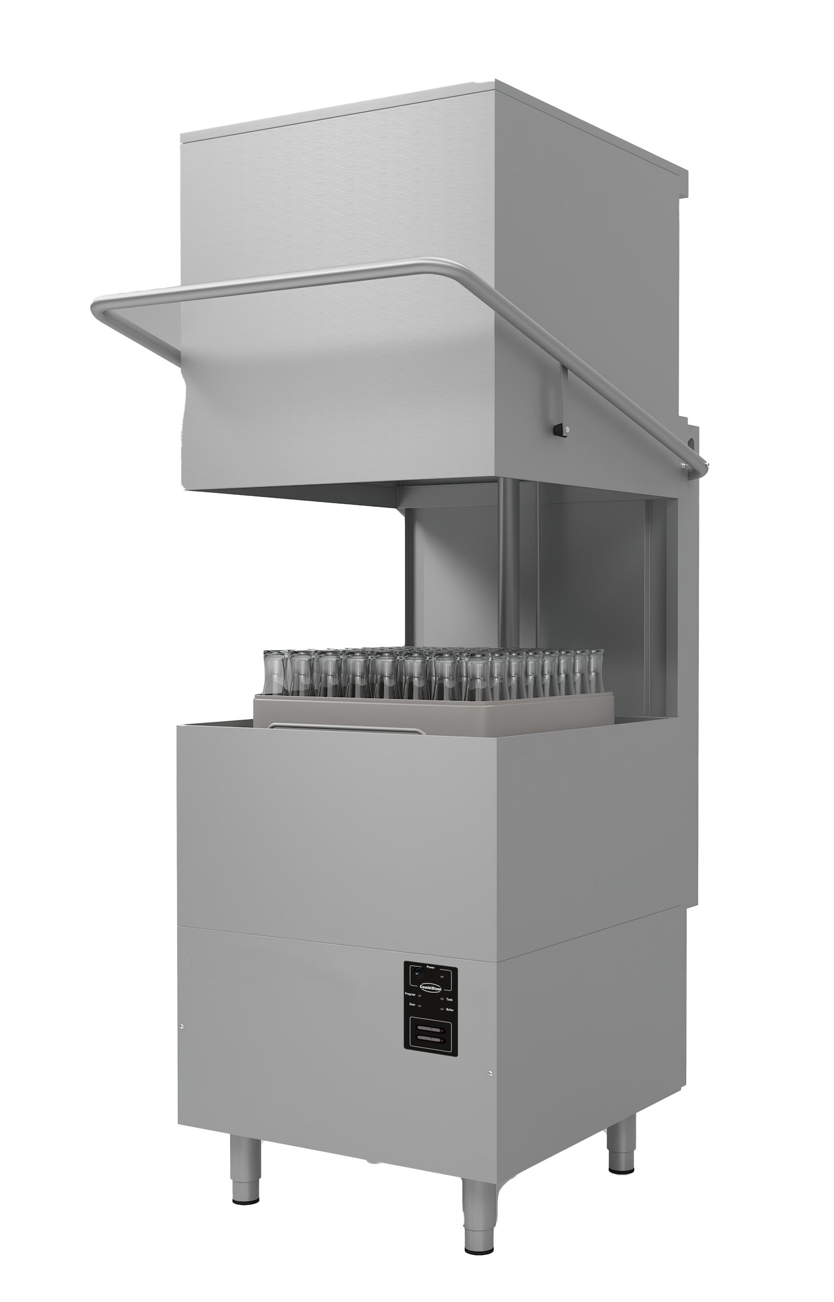 LAVE-VAISELLE À CONVOYEUR ENT 400 DP DDE AVEC POMPE D'ÉCOULEMENT ET DOSEUR À DÉTERGENT