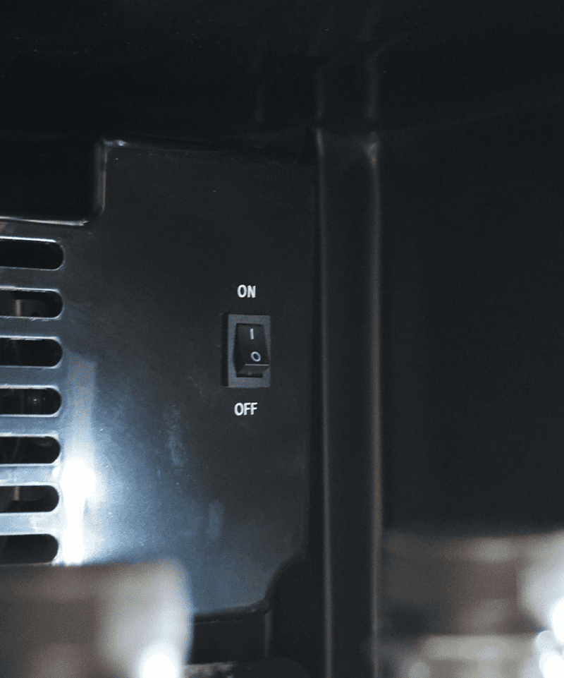 RÉFRIGÉRATEUR 1 PORTE EN VERRE NOIR SVE-450 BL – Image 10