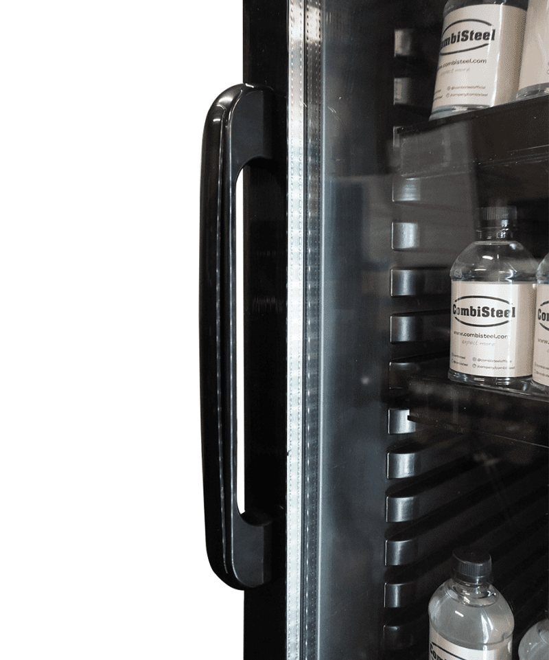 RÉFRIGÉRATEUR 1 PORTE EN VERRE NOIR AVEC CANOPY SVE-450 BLC – Image 13